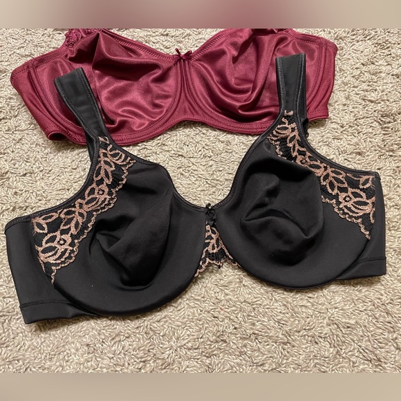 36D bra bundle satin seamless full coverage minimizer bra lot - Picture 12 of 14